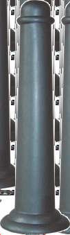 modell consisto - Türstopper - Türstopper - Poller aus feuerverzinktem Stahl, wahlweise zusätzlich pulverbeschichtet, in den Abmessungen: Ø 89 x 3,2 mm, ortsfest oder herausnehmbar Ø 108 x 3,6 mm