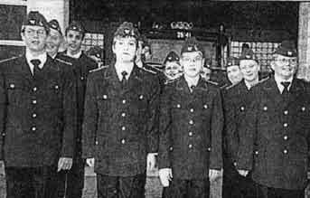 Am 12. Mai 1995 war es dann endlich soweit. Die Jugendlichen trafen sich zu ihrem ersten richtigen Feuerwehrdienst.