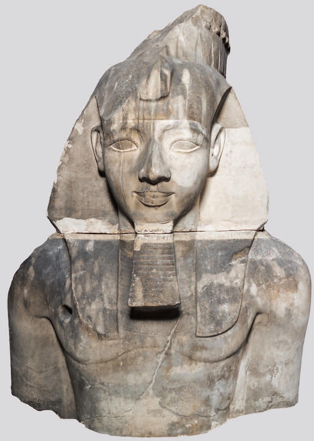 Kolossal wie im Original Im British Museum in London ist seit dem 19. Jahrhundert ein überaus beeindruckendes Objekt zu sehen. Es ist eine einzigartige Büste Ramses II.