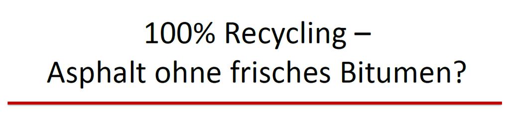 Schlagzeilen Recycling im Straßenbau Grüner Asphalt Der Hamburger Jungfernstieg war Deutschlands erste asphaltierte Straße.