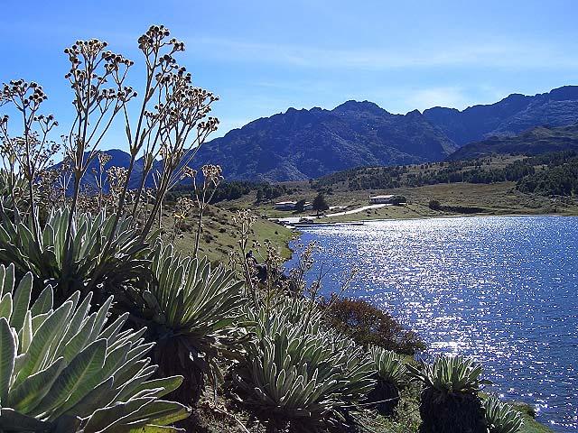 6.Tag: Anden Merida F/ Posada Casa Sol Nach einem frühen Frühstück geht es zur Laguna Mucubaji (ca. 2 Stunde Fahrt), wo Ihre Wanderung zur Laguna Negra beginnt.