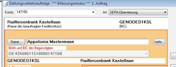 2014 für Firmen- und Vereinskunden verpflichtend zu nutzen. Privatkunden können im nationalen Zahlungsverkehr bis 2016 noch die nationale Überweisung mit Kontonummer und Bankleitzahl nutzen.