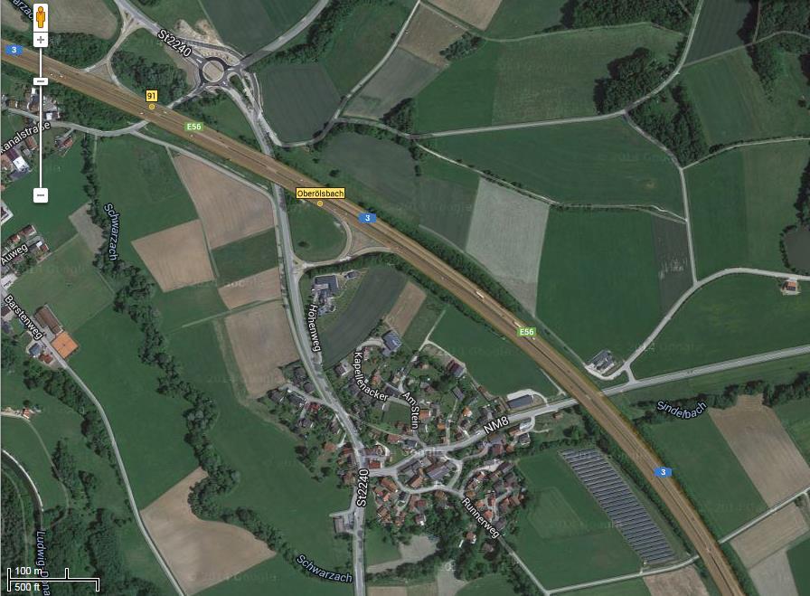 KK an der Autobahn bei Oberölsbach Welches Vorgehen ist zielführend? Nochmals kontrolliert übersehenes KK wurde in einem 2.