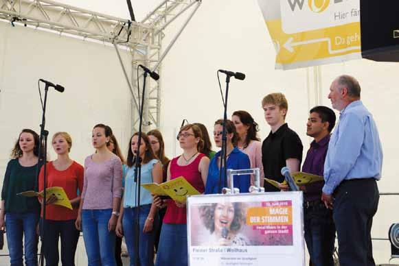Der Master-Chor der Hochschule Heilbronn, eine Initiative des Liederkranz Heilbronn bietet Studenten eine Abwechslung zum