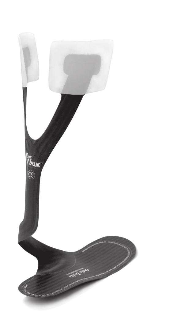 Easy Walk AFO 10A ist eine Fußheberorthese aus reinem Karbon. Die Konstruktion der Orthese limitiert die Beweglichkeit des prunggelenks.