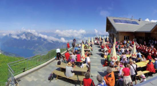 Neben Rund- und Städtereisen, die ganz oben auf der Liste rangieren, verfolgt der Gruppentourismus mit dem Besuch in der Schweiz vordergründig kulturelle Höhepunkte.