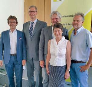 Margrit Brecht-Hemeyer, Prof. Dr. Gerhard Wahl Robert Schwan (stellv. Vorstandsvorsitzender) werden weiterhin die Geschicke der BZK Koblenz leiten.
