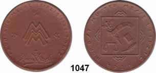 ..vz 50,- 1046 Leipzig, Weiße, glasierte Medaille mit Öse 1925 Herbst - Mustermesse 32 mm PROBEPRÄGUNG.