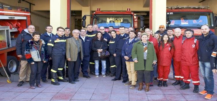 Die Deutsch-Griechische Versammlung (DGV) und der Griechische Städte- und Gemeindebund (KEDE) prüfen Möglichkeiten, auch in Griechenland Freiwillige Feuerwehrstationen einzurichten.