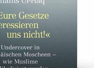 «undercover in europäischen Moscheen wie Muslime