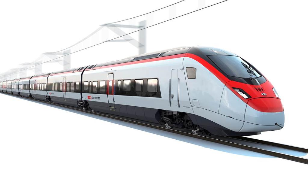 Neue Gotthardzüge für die SBB Zulassungen für vier Länder Der Hochgeschwindigkeitszug EC250 fährt auf vier verschiedenen Einsatzstrecken -Schweizerisches Normalspur-Eisenbahnnetz -Deutsches