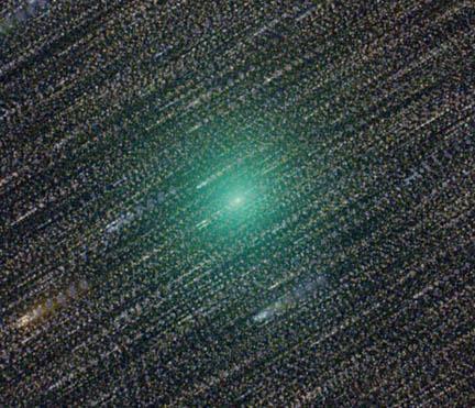 Die Beobachtung mit dem Fernglas oder dem Teleskop Während der nächsten Tage kann man den Kometen 45P am Morgenhimmel zwischen den Sternbildern Bärenhüter (Boo) und Jagdhunde (CVn) finden (Abb. 3).