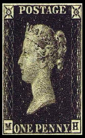 Vor 175 Jahren die erste Briefmarke der Welt Die erste Briefmarke der Welt entstand in Großbritannien am 1.