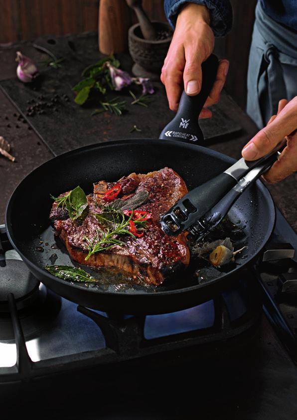 Perfekte Steaks zuhause zubereiten. Mit den besten Handwerkzeugen von WMF. Top-Angebot für das perfekte Steak BEEF!