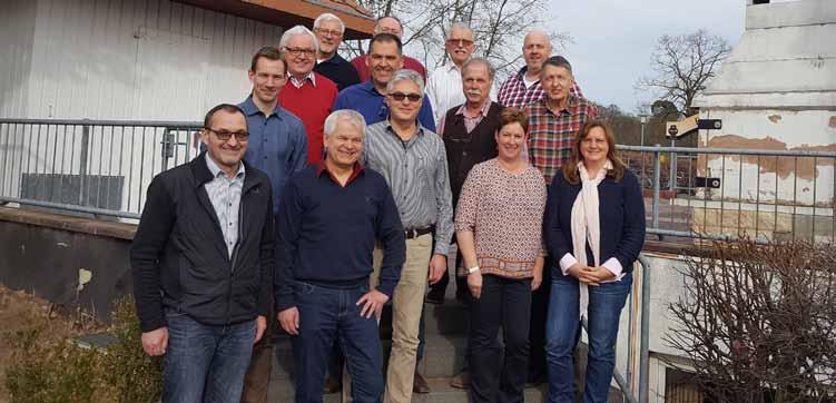 Treffen der Sportkreise Sportkreiskonzept 2020 Gespräch unter Freunden Teilnehmer der Klausurtagung beim SKV Rot-Weiß Darmstadt als gastgebendem Verein.