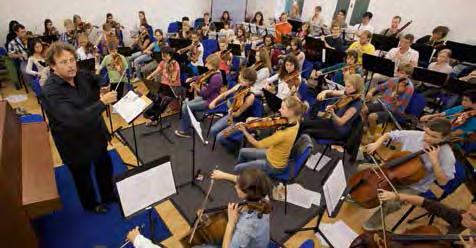 PädagogisChEs EngagEMEnt Der bayerischen PhilharMonie Freude an klassischer Musik zu wecken und junge Musiker zu begeistern, dieses Anliegen verfolgt die Bayerische Philharmonie konstant in ihrer