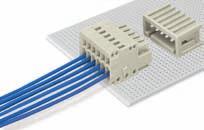 Die ganze Bandbreite der teckverbinder für MICRO Anschlussquerschnitte 0,08 0,5 mm 2 Raster Der kleinste Leiterplattensteckverbinder mit CAGE CLAMP - Anschlusstechnik für Anwendungen, bei denen eine