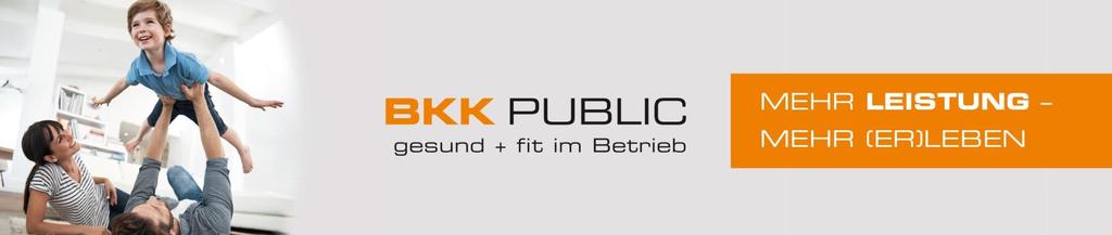 SATZUNGEN BKK Public vom 01.05.2004 (Stand: 01.04.2018 einschließlich 46.