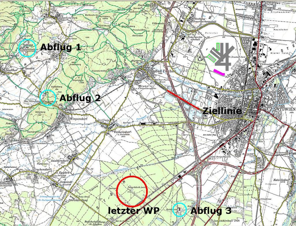 OeAeC Landesverband Niederösterreich Sektion Segelflug Außerhalb dieser Zone hat jeder Pilot in der Richtung zu kreisen, in dem andere bereits im gleichen Aufwind kreisen. 7.4.