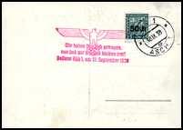 Die Firma Briefmarken Haller GmbH bietet Karten aus der