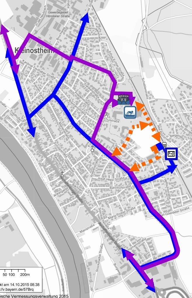 3. Erschließung von Parkflächen Option: Bau von neuen Straßen zur besseren Anbindung 20 A3 A2 A1 Ergänzungen im Straßennetz A1: Bei Erweiterung des P+R-Platzes Anbindung an Josef-Hepp-Straße A2: