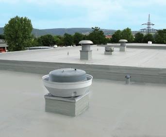 Neben dem Flachdach kommt der Flüssigkunststoff auch zum Einsatz auf Funktürmen, im Denkmalschutz, auf Laubengängen, bei Brunnen, im Neubau und bei der Sanierung.