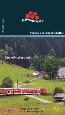 Marketingmaßnahmen KONUS Strecken- und Linienkarte: Auflage: 200.