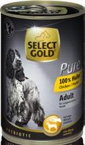 SELECT GOLD Light ist eine speziell ent wickelte Premium-Trockennahrung für aus gewachsene Hunde mit