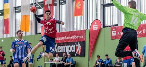 Finale männliche B-Jugend richter der Handballabteilung zu unterstützen.