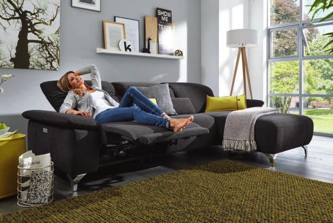 MR 370 Armlehne und Kopfteil verstellbar Möbel mit Charakter so macht Wohnen Spaß und die Relaxfunktion schenkt pure Entspannung Gegen