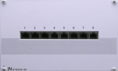 Netzwerktechnik, Radio und TV Netzwerktechnik, Radio und TV 57 Doppeldose RJ-45 für ISDN- oder PC-Vernetzung, 18TE ST8008-3M 1 58 Ausgangsfeld mit RTV-Dose und 2x BNC-Dose, 18TE ST8008-3N 1 59