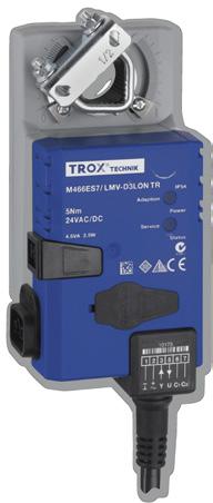 LonWorks regler LMV-D3LON Versorgungsspannung (Wechselspannung) 24 V AC ± 20 %, 50/60 Hz Versorgungsspannung (Gleichspannung) 24 V DC 10/+20 % Anschlussleistung (Wechselspannung) Max.