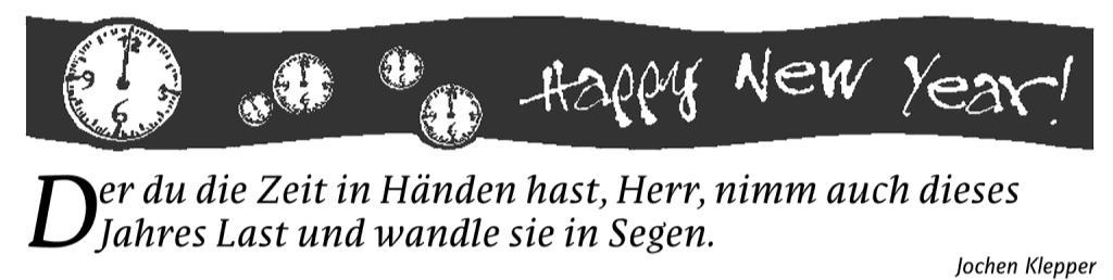 Impressum / Pfarrämter und Seelsorger Der nächste Pfarrbrief enthält die Gottesdienstordnung vom 25.01. 22.02.2014; Redaktionsschluss ist am Freitag, 10.01.2014 Kath. Pfarramt St.