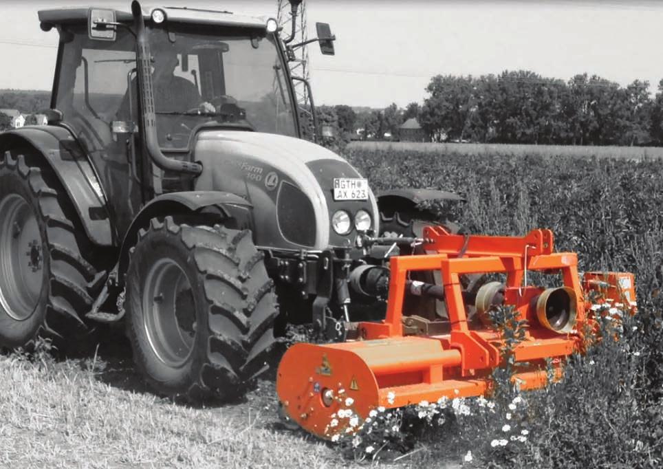 AGRIMASTER RV SHUTTLE - SCHLEGELMULCHGERÄT speziell für mittlere bis große Traktoren von 1,25 m bis