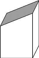 S 2 5. Zeichne ein Prisma mit einem gleichschenkligen Trapez als Grundläche. Bezeichne die parallelen Seiten des Trapezes mit a und c, dessen beide Schenkel mit b und d.