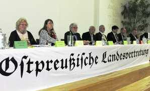 kamen am vergangenen Wochenende die Mitglieder der Ostpreußischen Landesvertretung (OLV) in Wuppertal zusammen.