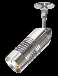 140 50 12 V Steckkontaktsystem PLUG-IN A LITTLE BIT LED Etwas kleiner in der Abmessung und Lichtleistung, aber ebenso variabel im Hinblick auf das Lichtbild ist der LED-Strahler A LITTLE BIT.