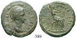 sehr selten, evtl. unpubliziert. grüne Patina, ss+ 450,- Gemäß Plinius d. Ä. (NH XXXVI, 35) wurde die sog.