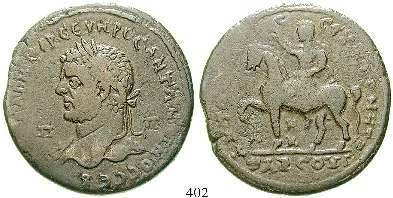 Ziegler, Münzen 681 (dieses Exemplar); SNG Levante 1015. ex Slg. B/N ex Liste MMAG 377,39 und 450,306. etwas rauh, f.