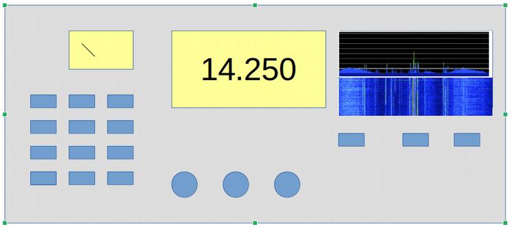 Noch kein echter SDR Der SDR Standard bei den meisten klassischen DSP-Transceivern Basisband Abtastung mit fs > 2 x ZF ZF meist unter 100kHz Beispiel: TS2000 IC7000 FT1000 HF Frontend Analog Digital