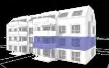 Wohnung A4 4 ½ -Wohnung 1.Obergeschoss A4 m2 BF: 3.5 m2 Gang/ Gard. BF: 9.5 m2 BF: 5.0 m2 BF: 14.0 m2 BF: 6.