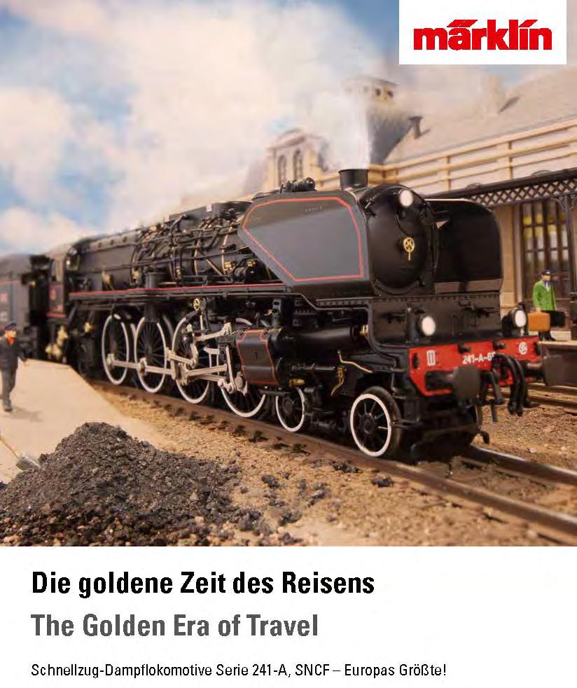 Neuheit zur IMA 2017 39241 Schnellzug-Dampflokomotive Serie 241-A, SNCF - Europas Größte in H0!