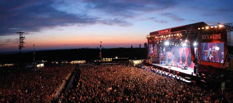 FESTIVALSOMMER *bei Rock am Ring befindet sich die VIP-Hospitality in der Nürburgring Lounge, bei New Horizons und Nürburgring Olé im VIP-Hospitality Zelt an der Müllenbachschleife. Der Ring bebt!