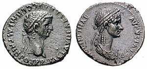 Chr. Denarius, 51 n. Chr.