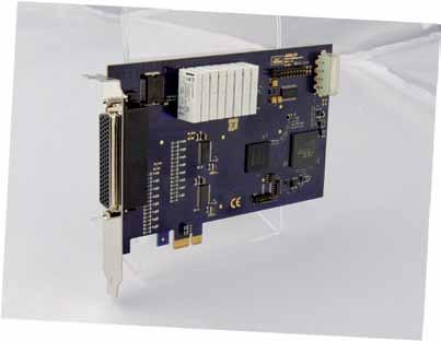 Isolierte Digital-I/O- & Relais-Karten ADQ-22/23-Serie Industrie-Digital-I/O-Karten für CompactPCI Serial oder PCI-Express mit isolierten Digital-Eingängen mit Filter, isolierten Digital-Ausgängen