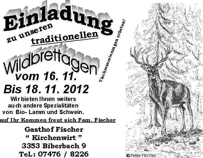Nr. 13/2012 Biberbacher Gemeindelaufer 5 Wir laden Sie sehr herzlich zum Bauernbundball 2012