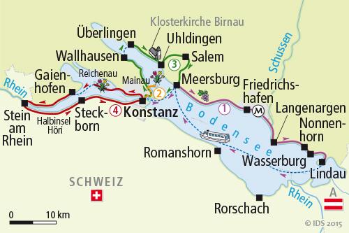 1. Tag Konstanz Anreise Freuen Sie sich auf Konstanz, der größten Stadt am Bodensee mit all Ihren Sehenswürdigkeiten. Sie reichen historisch fast so weit zurück wie die Geschichte der Stadt.