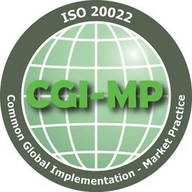 Common Global Implementation Initiative Market Practice (CGI-MP) CGI-MP: oder kurz CGI ist ein privater Zuammenschluss globaler Banken, Infrastrukturanbieter, IT- und anderer Unternehmen sowie von