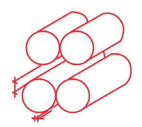 Abstandsregelungen für Massivwand und Decke Kabel / Kabelbündel/ Tragekonstruktion Abstand Kabel/Kabelbündel/Elektroinstallationsrohre