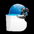 Visierhalter SVC: 52 g Anzahl der Öffnungen/cm²: 22,9 Passend zu Helmen in Kombination mit Kapselgehörschutz der Serie SHP 28-C. Visier SVN (Nylon) inkl.